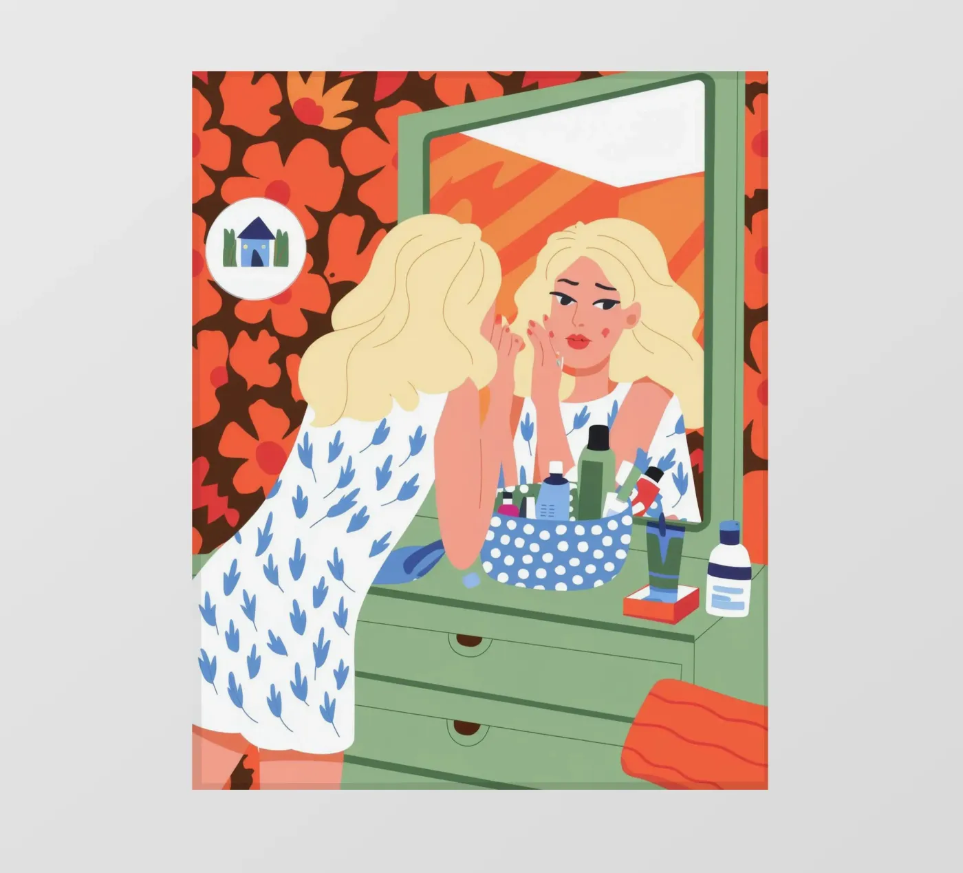 Ijdelheid Reflectie backlit folie van Prism Palette