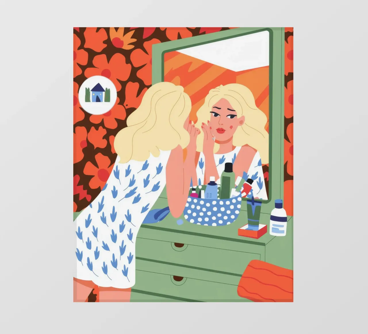 Riflesso di vanità pellicola backlit da Prism Palette