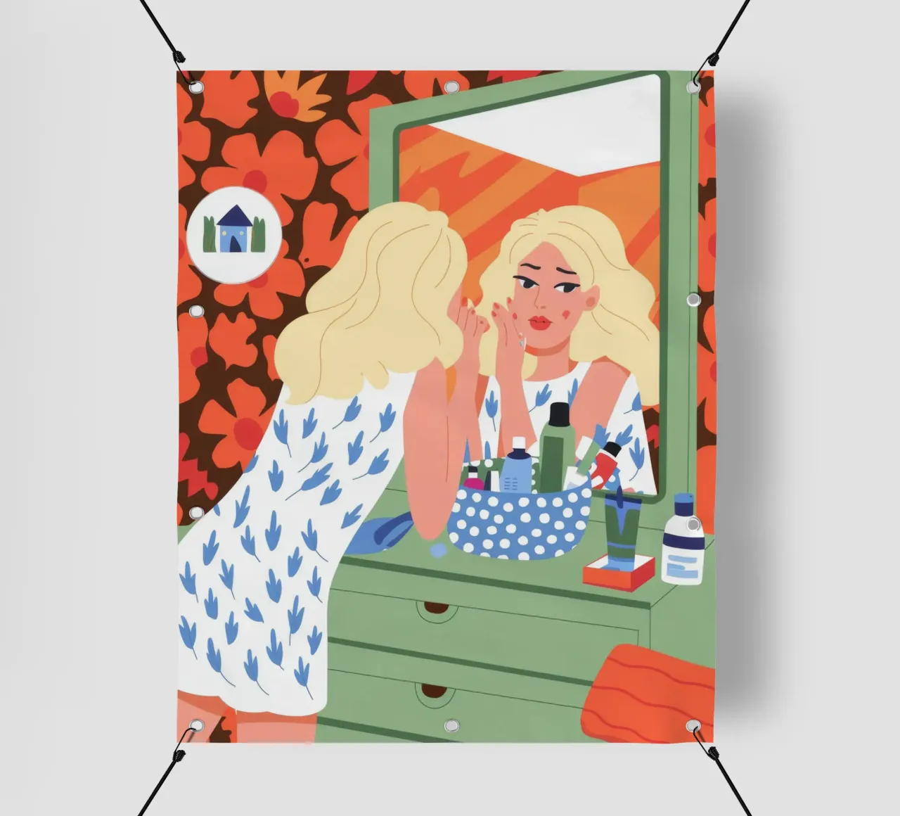 Riflesso di vanità telo in pvc da Prism Palette