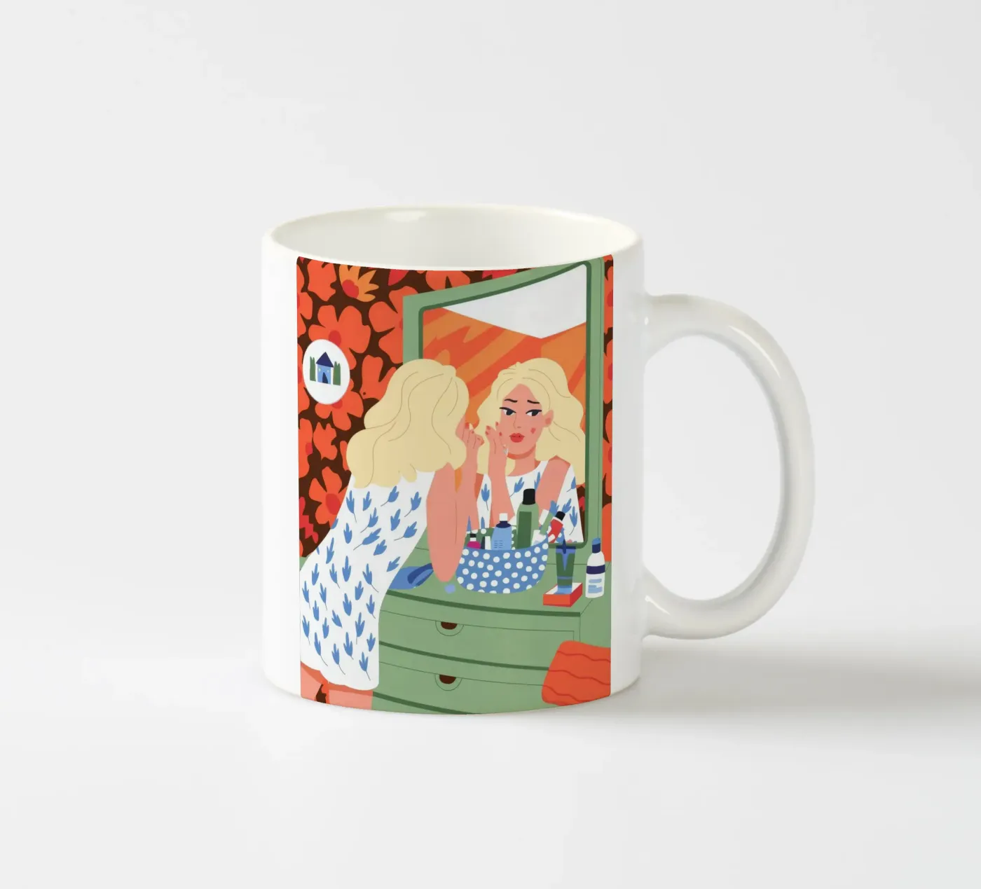 Riflesso di vanità tazza in ceramica da Prism Palette