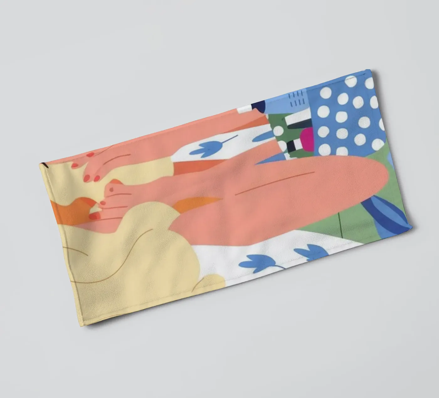 Vanity Reflection towel by Prism Palette