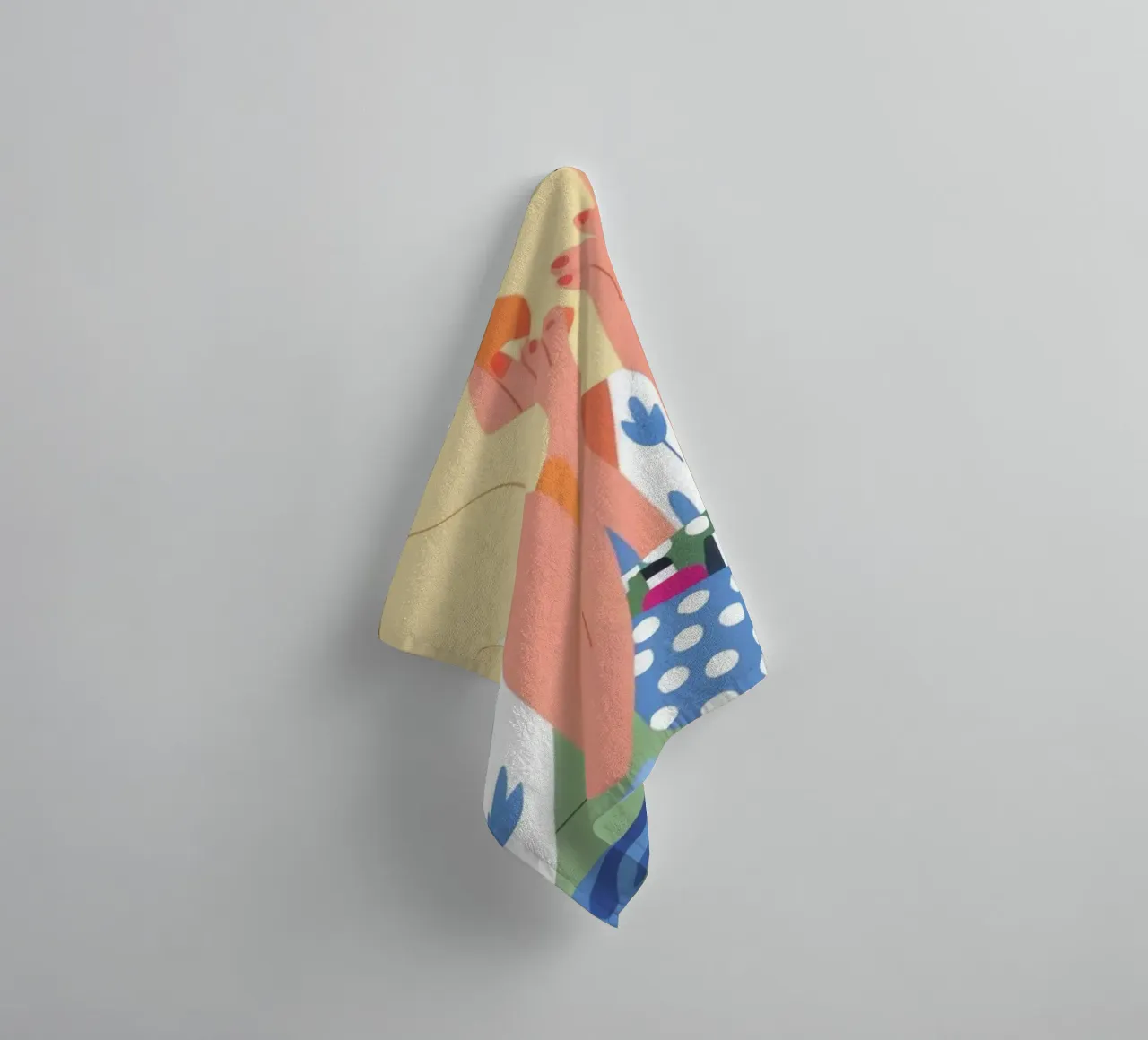 Ijdelheid Reflectie badhanddoek van Prism Palette