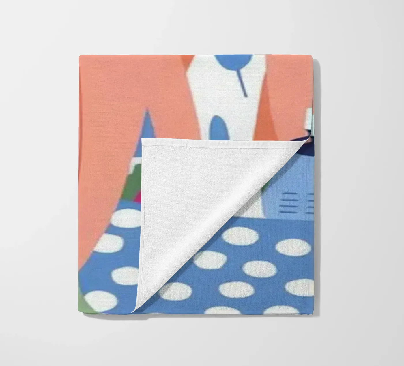 Ijdelheid Reflectie strandhanddoek van Prism Palette