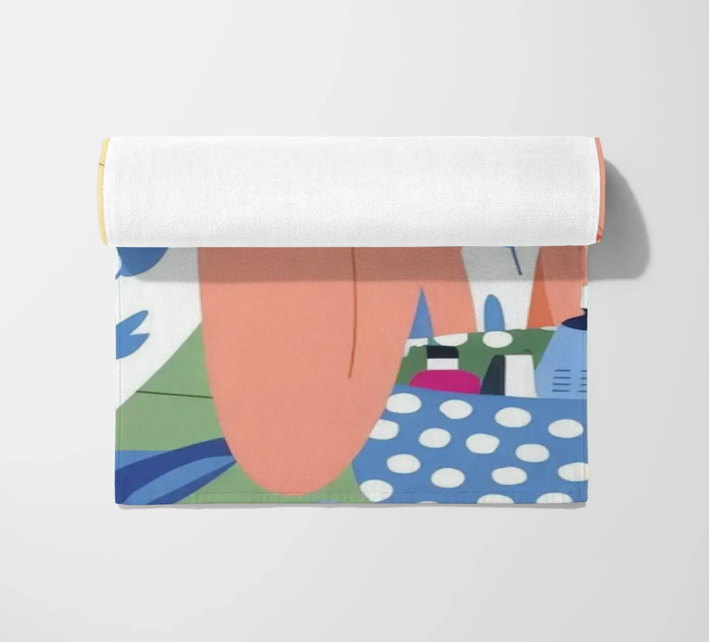 Ijdelheid Reflectie strandhanddoek van Prism Palette