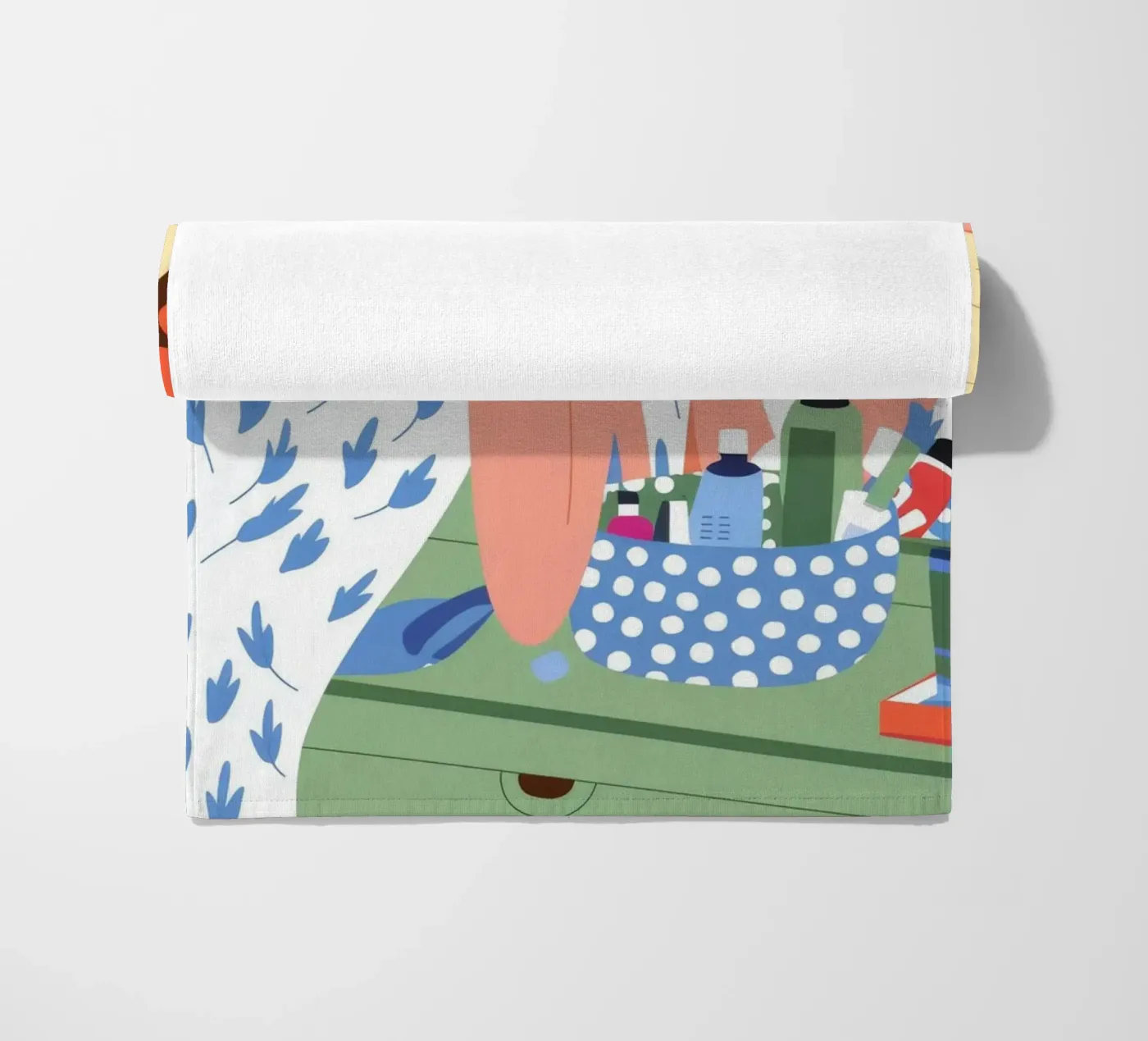 Ijdelheid Reflectie strandhanddoek van Prism Palette