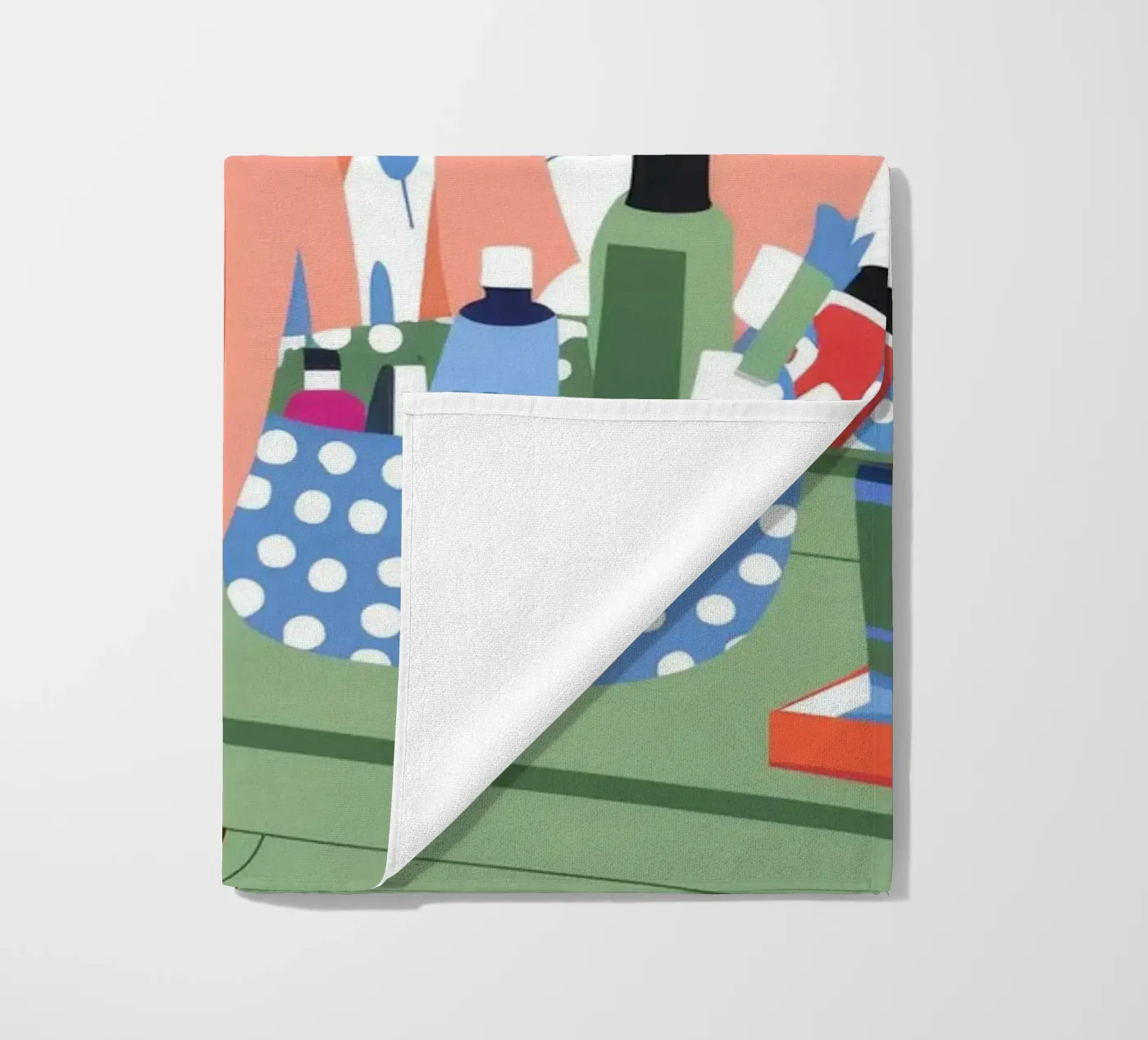 Ijdelheid Reflectie strandhanddoek van Prism Palette