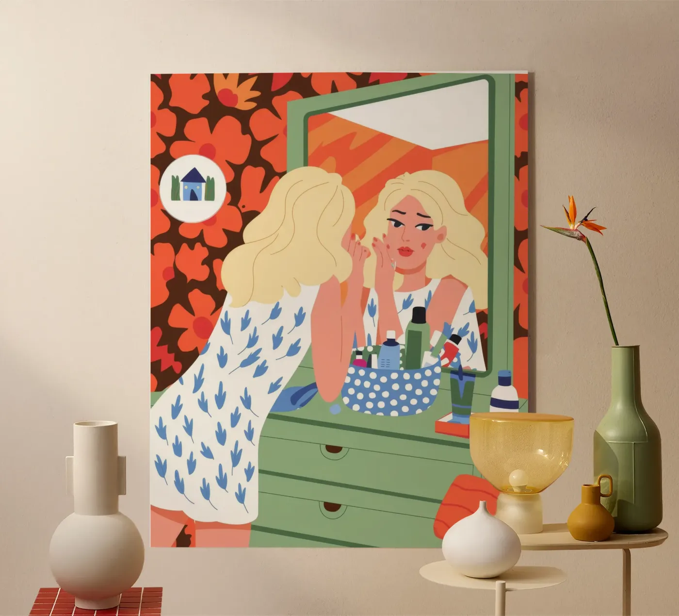 Ijdelheid Reflectie acryl van Prism Palette