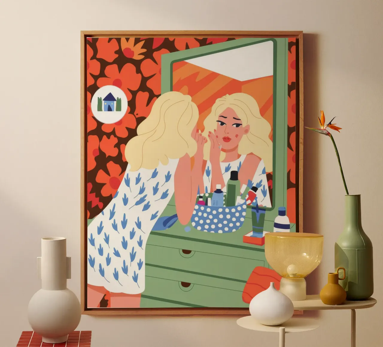 Riflesso di vanità tela da Prism Palette