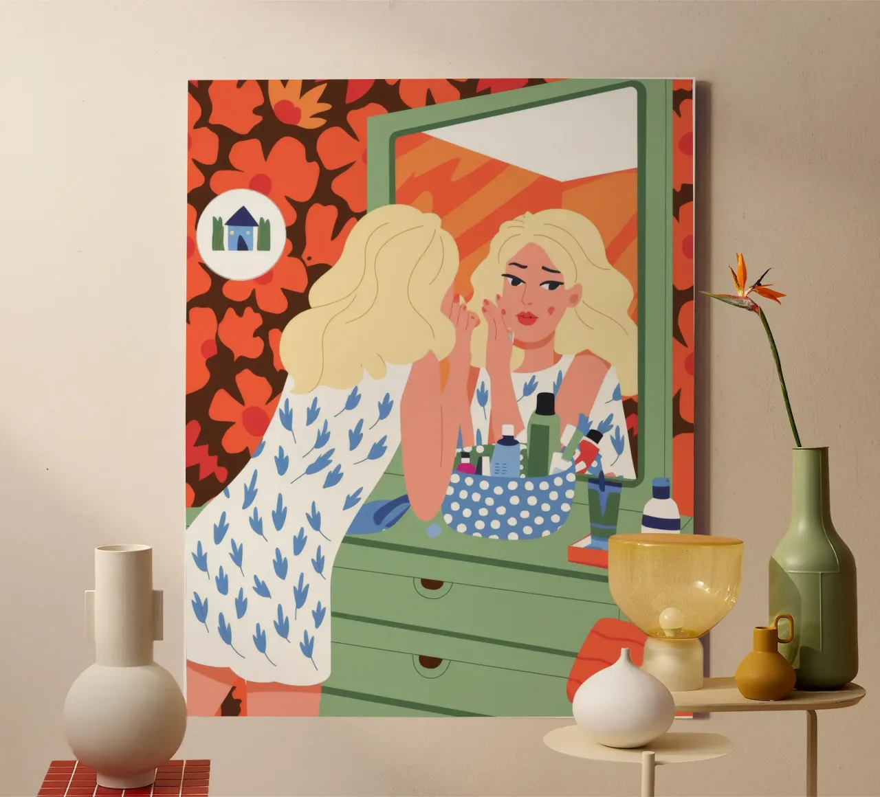 Riflesso di vanità tela da Prism Palette