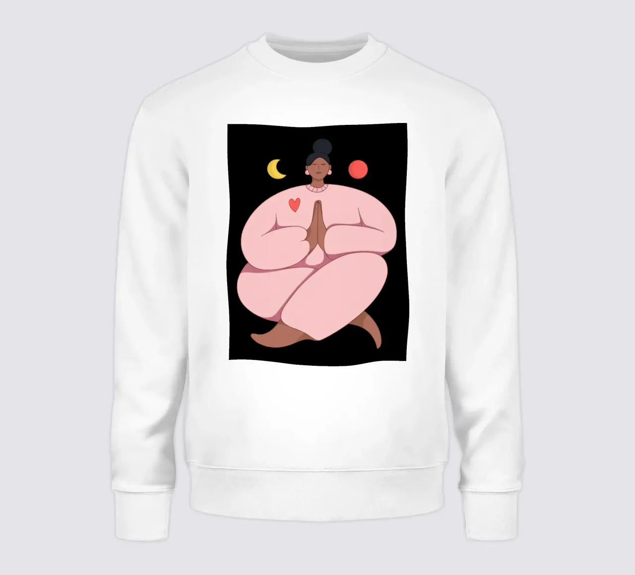 Serene Meditation Bliss sweatshirt by Prism Palette