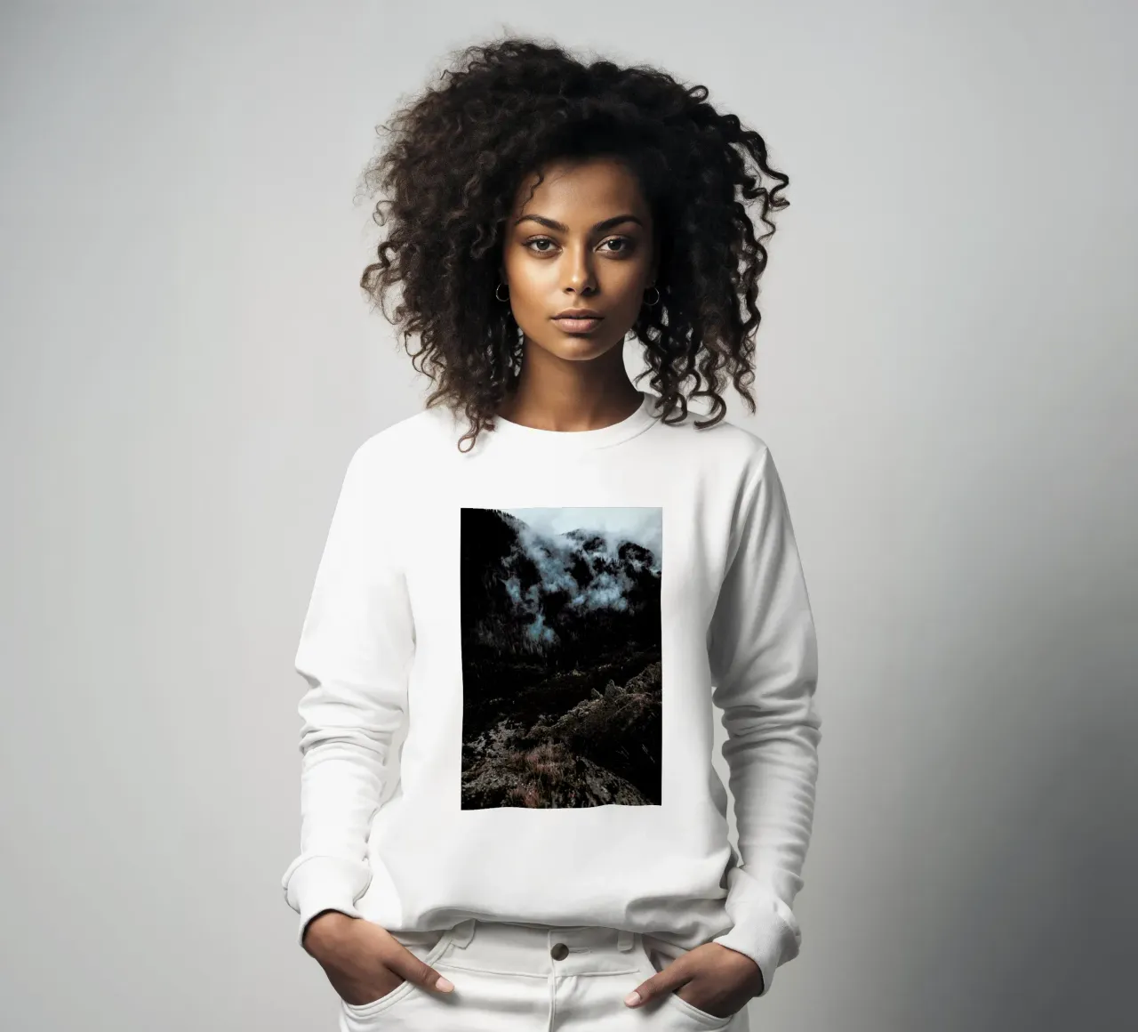 Trees and Clouds felpa da Sebastian Hilgetag