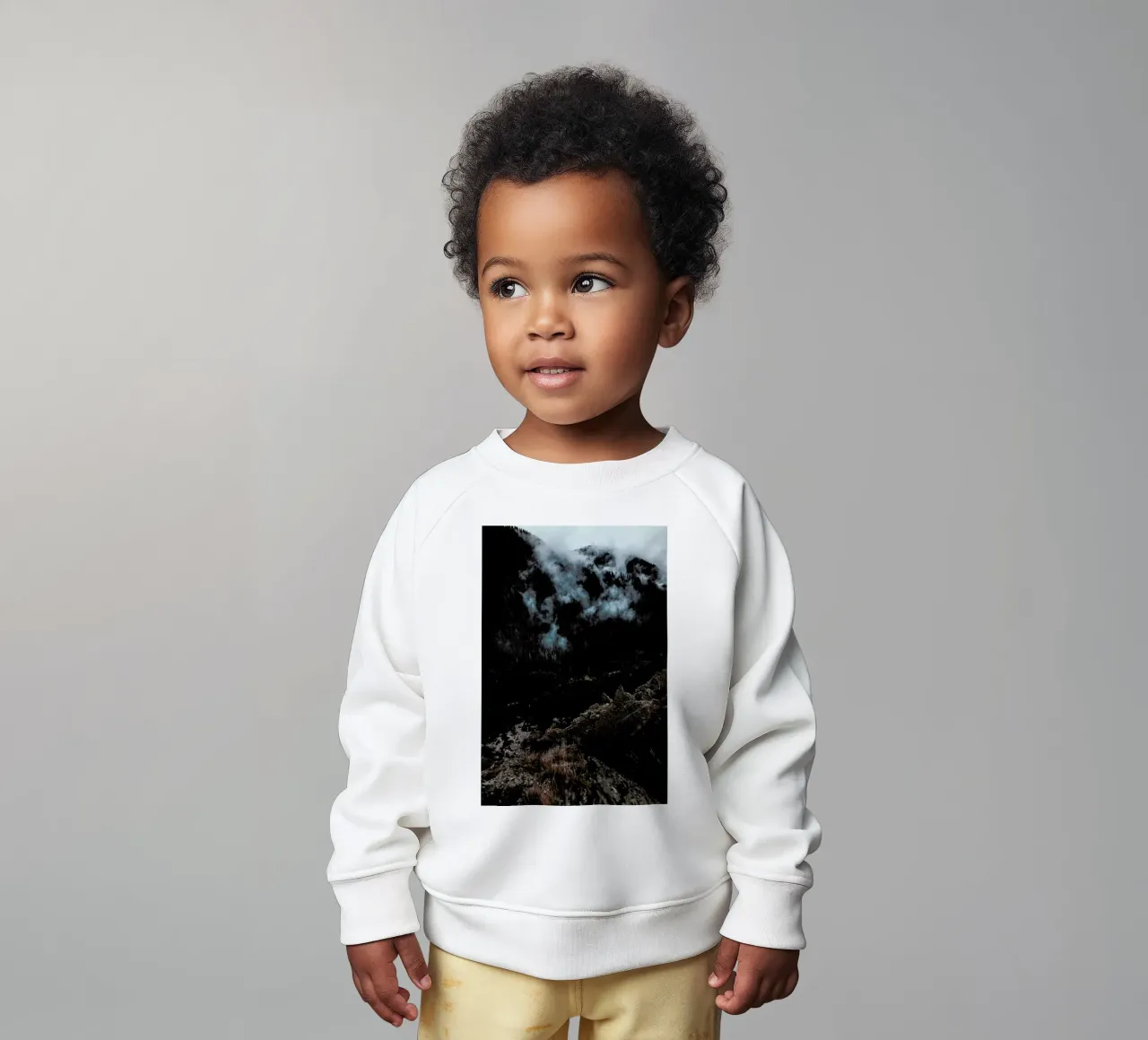 Trees and Clouds sudadera de bebé de Sebastian Hilgetag
