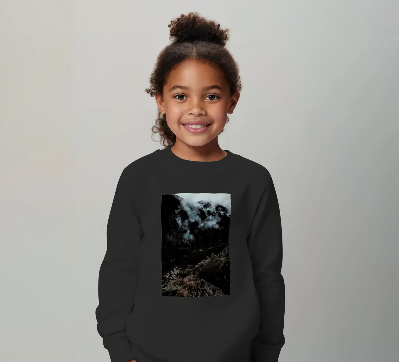 Trees and Clouds felpa bambino da Sebastian Hilgetag