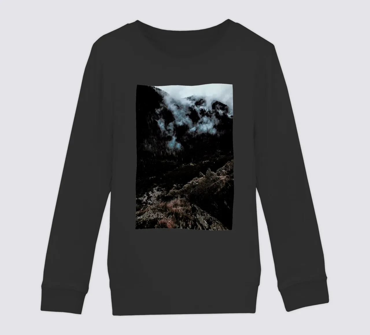 Trees and Clouds felpa bambino da Sebastian Hilgetag