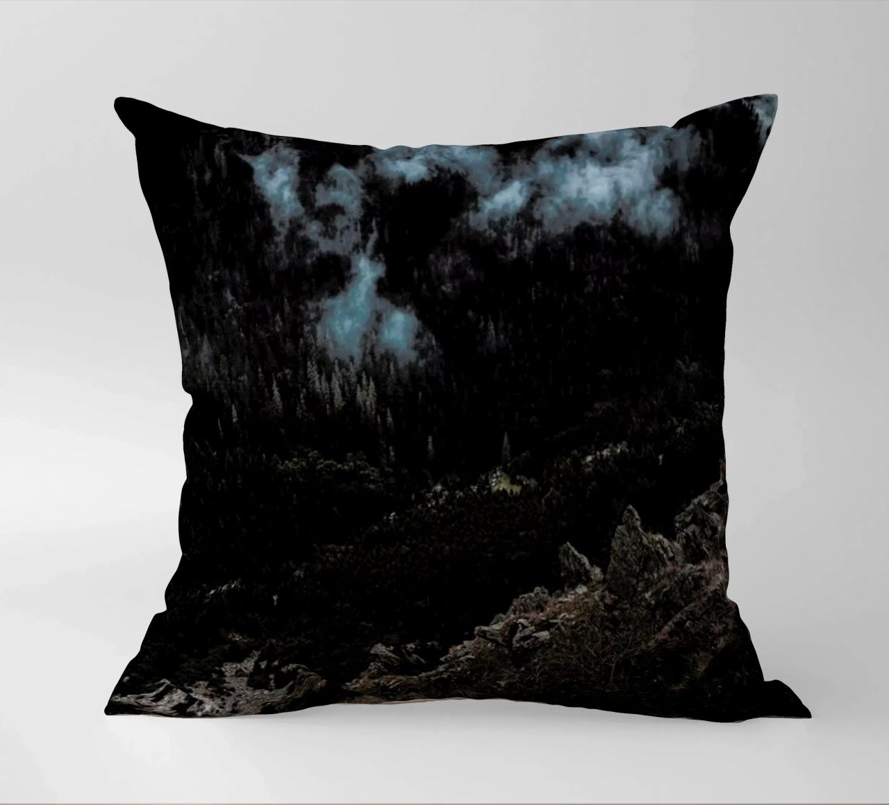 Trees and Clouds cuscino da Sebastian Hilgetag