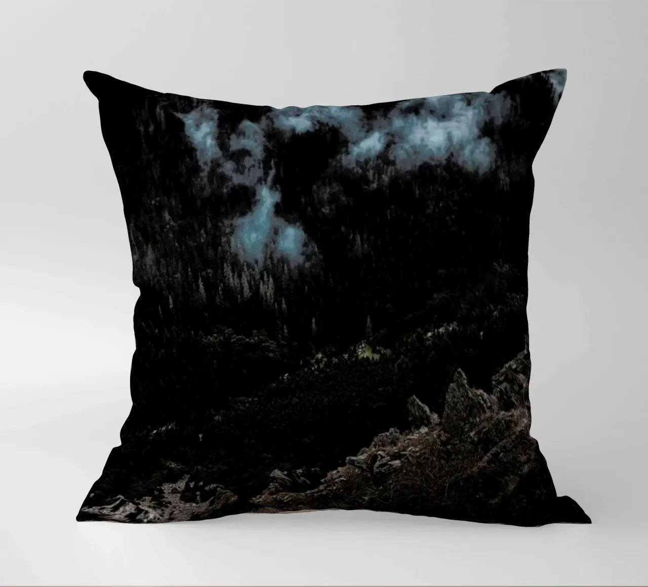 Trees and Clouds cuscino da Sebastian Hilgetag