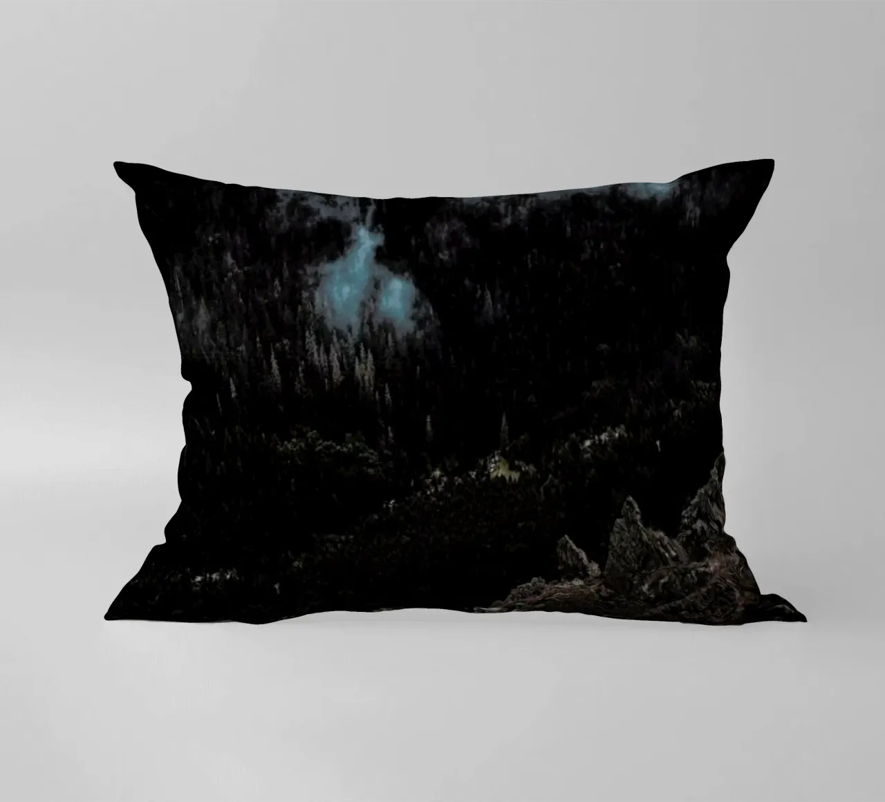 Trees and Clouds cuscino da Sebastian Hilgetag