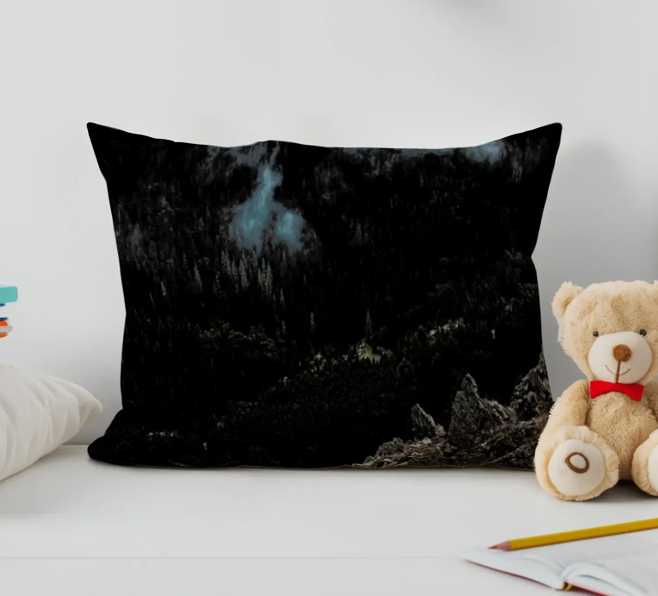 Trees and Clouds cuscino da Sebastian Hilgetag