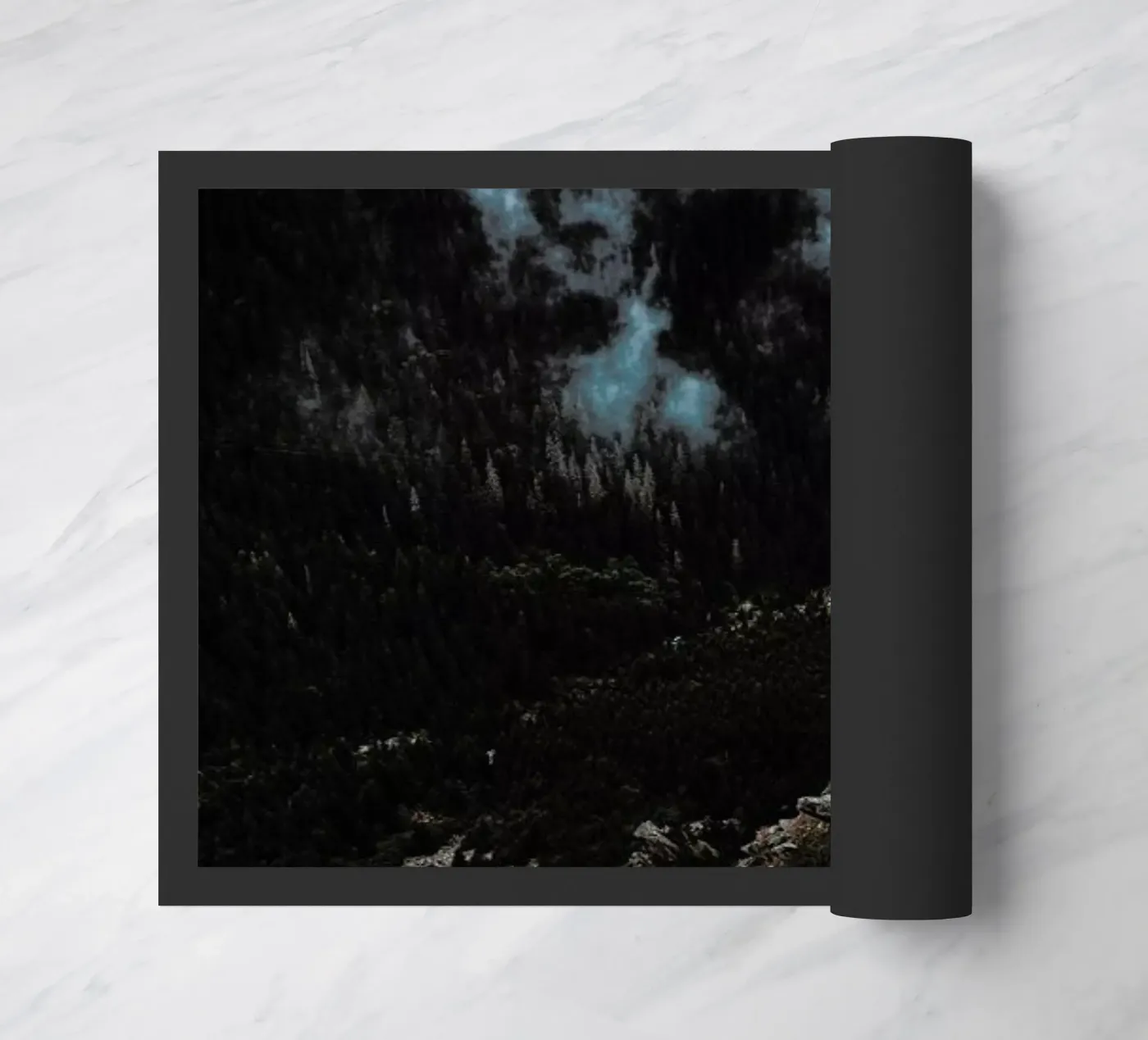 Trees and Clouds deurmat van Sebastian Hilgetag