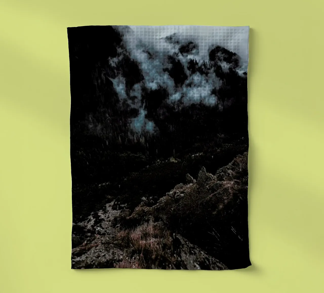 Trees and Clouds torchon de Sebastian Hilgetag