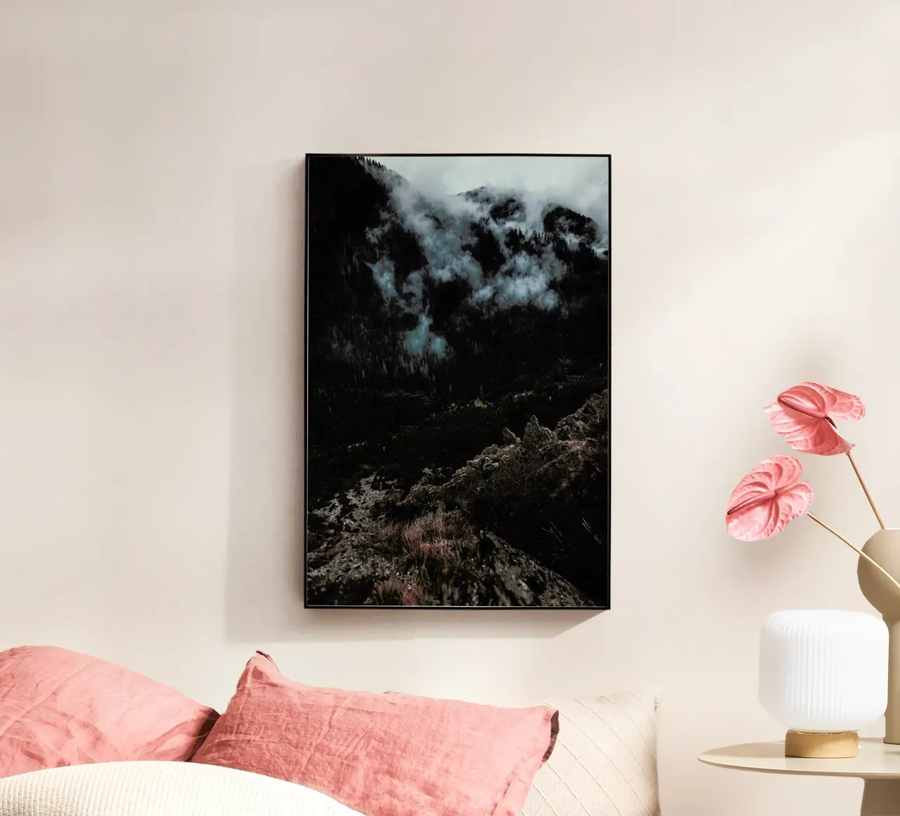 Trees and Clouds plexiglass da Sebastian Hilgetag