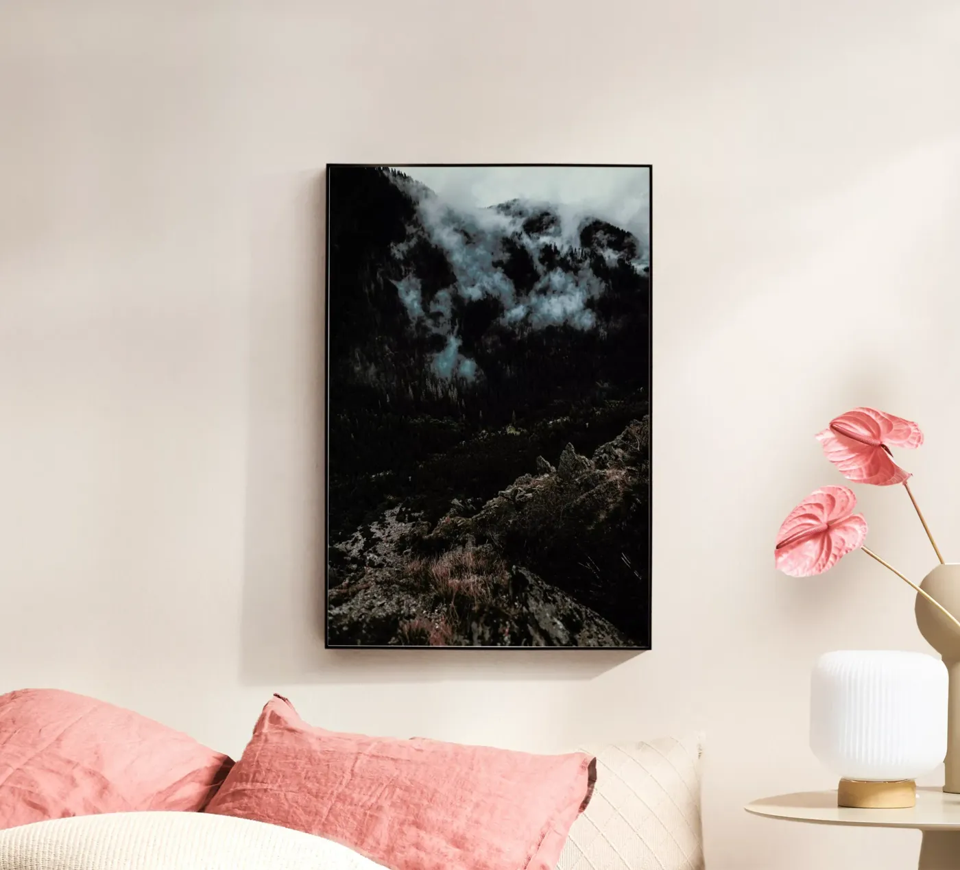 Trees and Clouds plexiglas de Sebastian Hilgetag