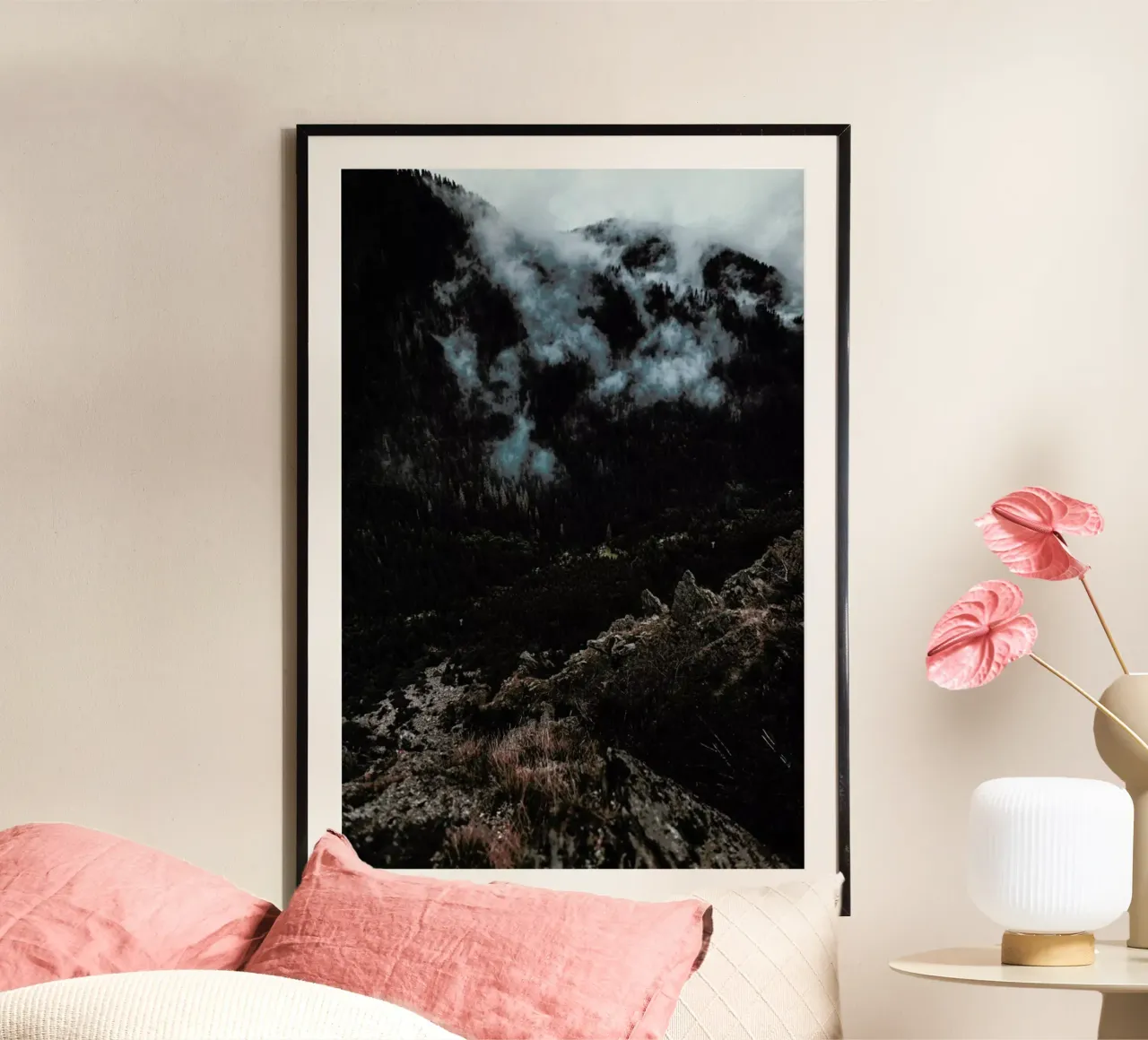 Trees and Clouds carta hahnemühle da Sebastian Hilgetag