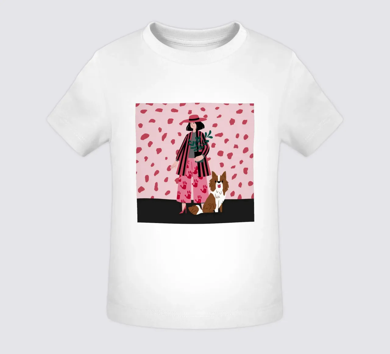 Bold Fashion Statement baby t-shirt by Prism Palette