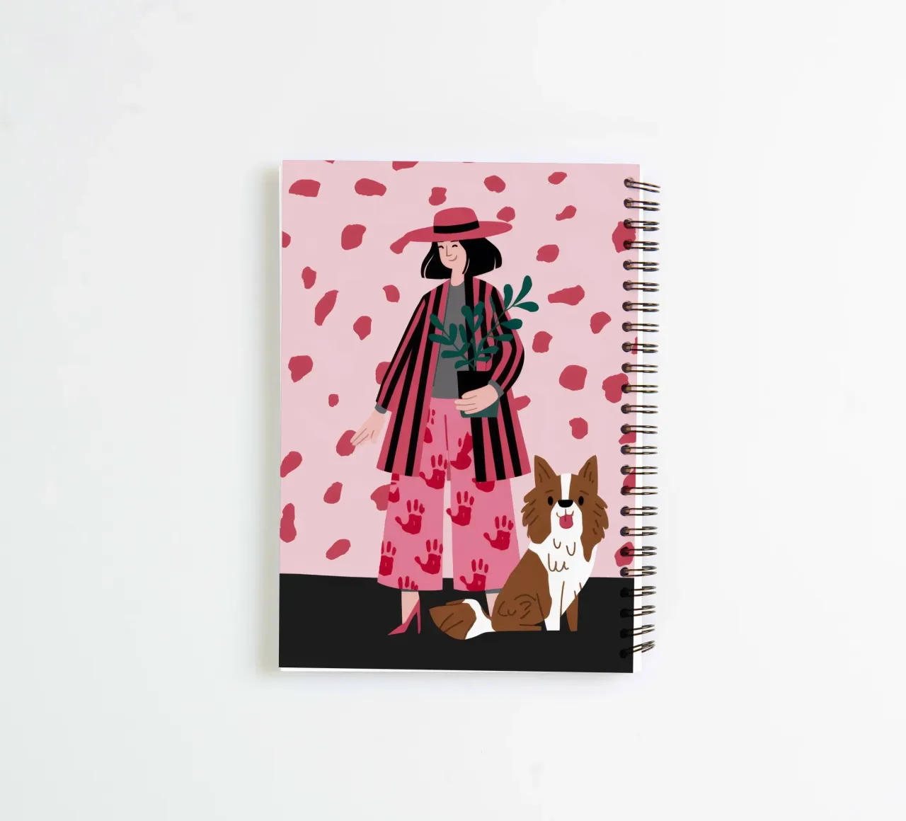 Bold Fashion Statement spiral notebook by Prism Palette