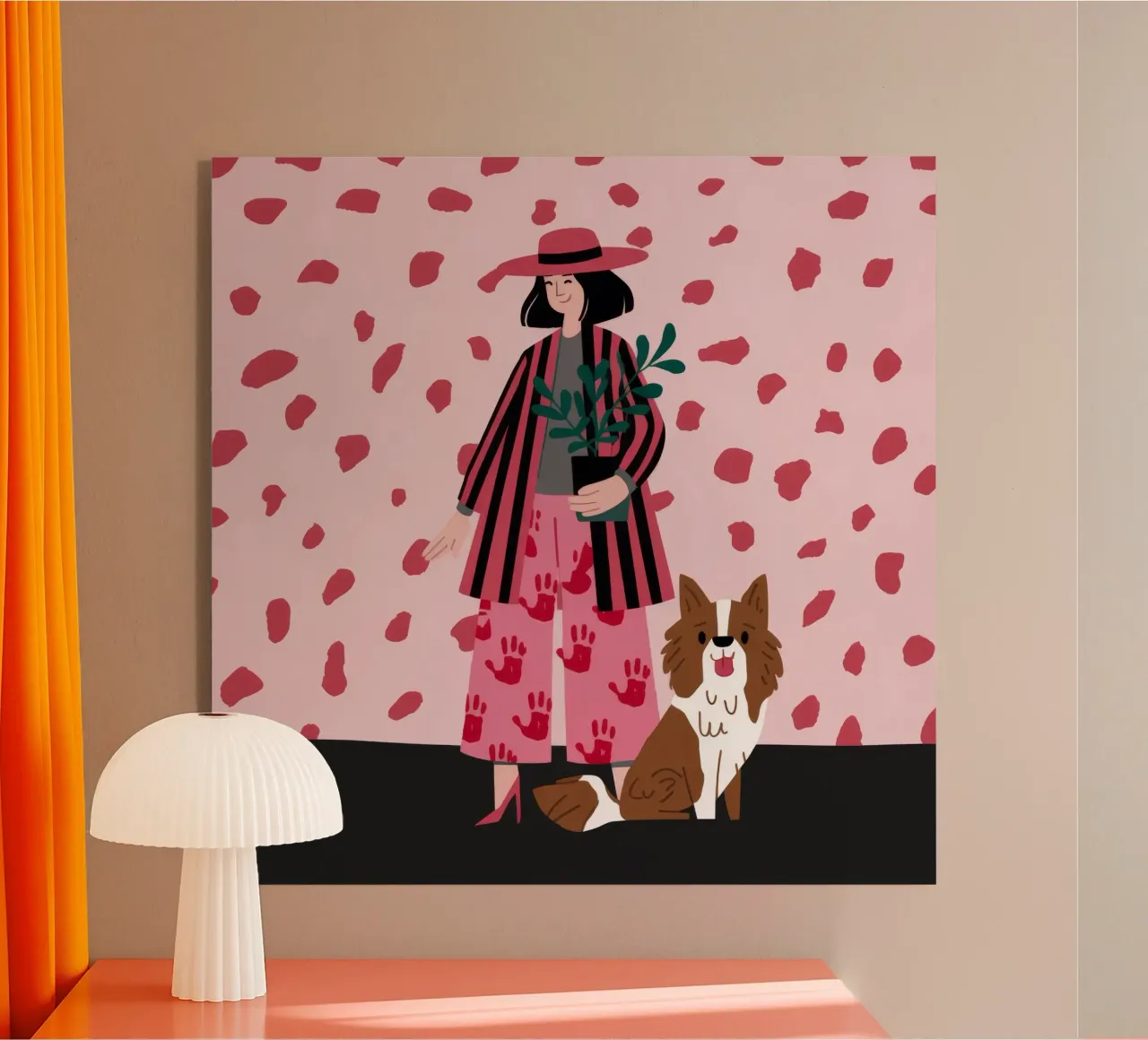 Bold Fashion Statement acrylic glass by Prism Palette