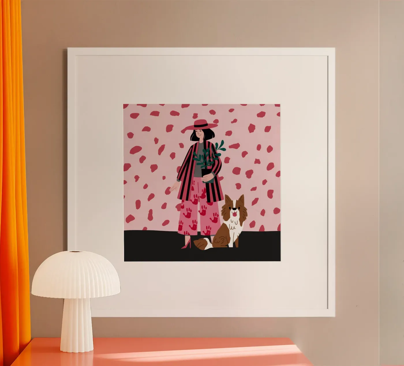 Kühnes Mode-Statement Poster von Prism Palette
