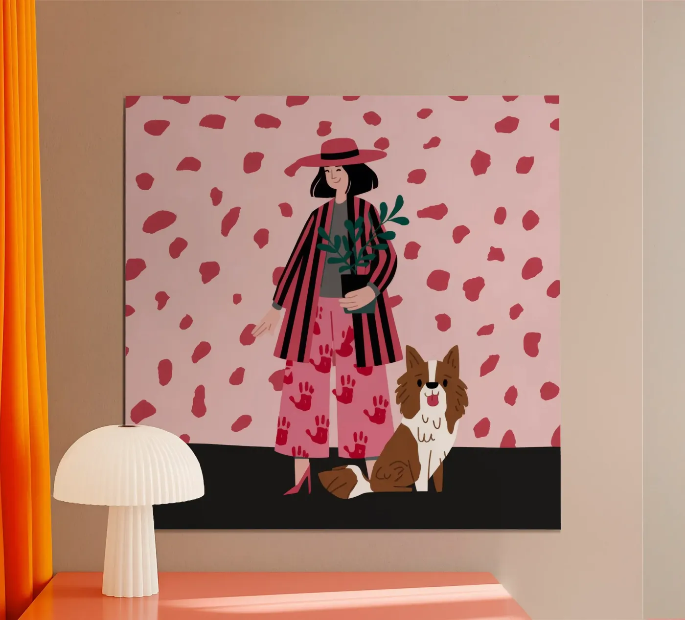 Kühnes Mode-Statement Poster von Prism Palette