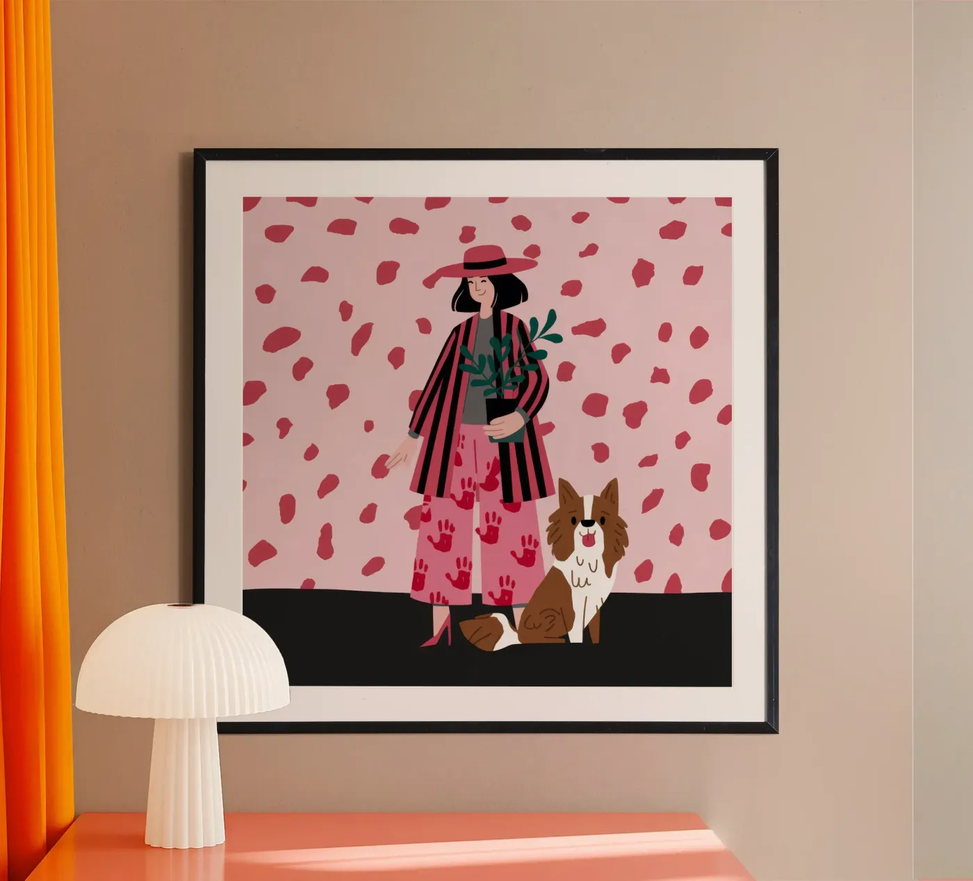 Kühnes Mode-Statement Poster von Prism Palette