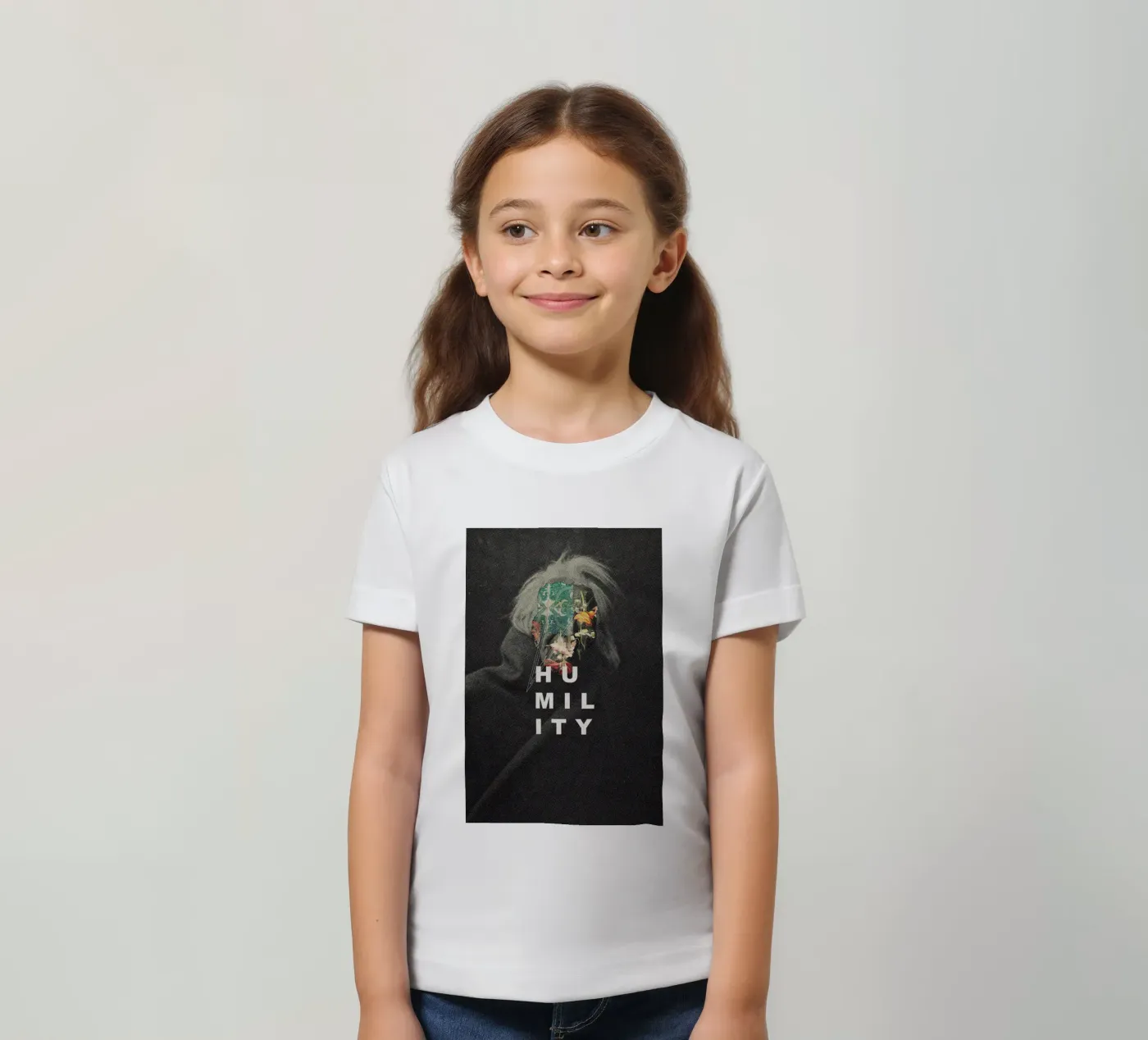 Humility t-shirt bambini da Frank Moth