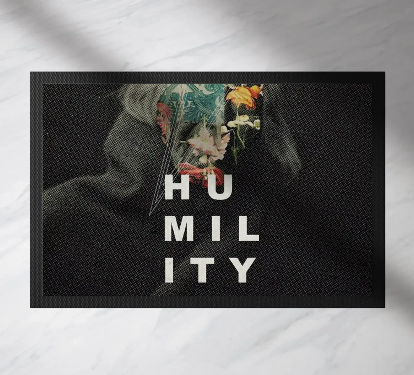 Humility deurmat van Frank Moth