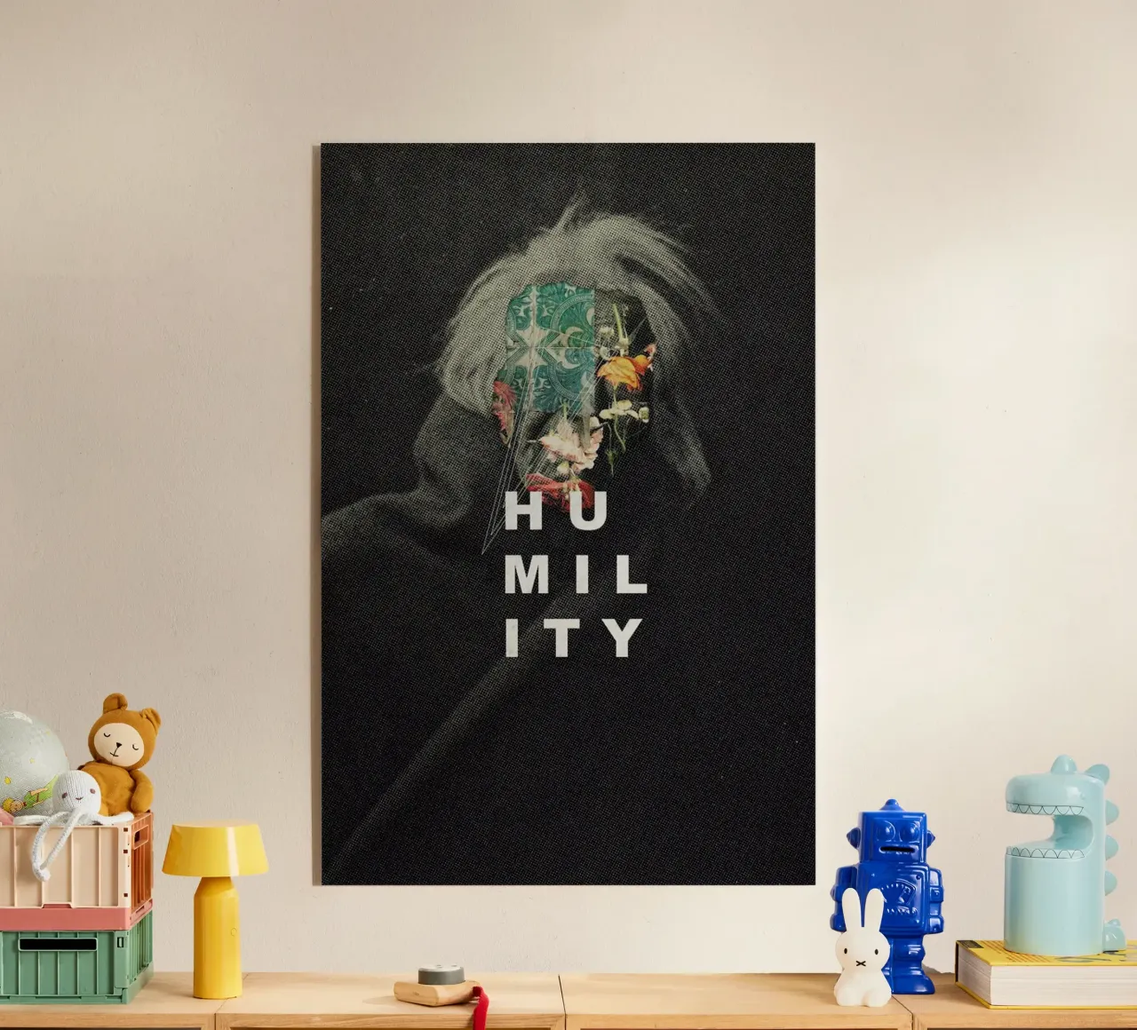 Humility plexiglass da Frank Moth