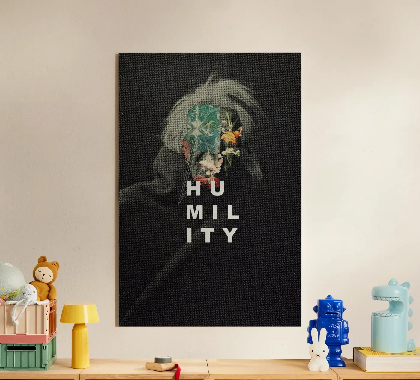Humility plexiglas de Frank Moth
