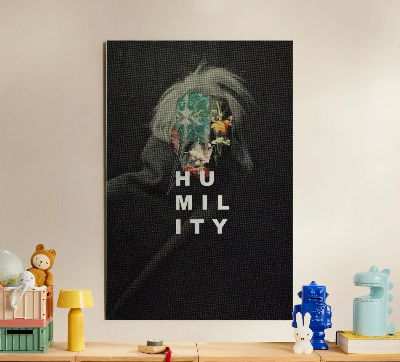 Humility alluminio dibond da Frank Moth