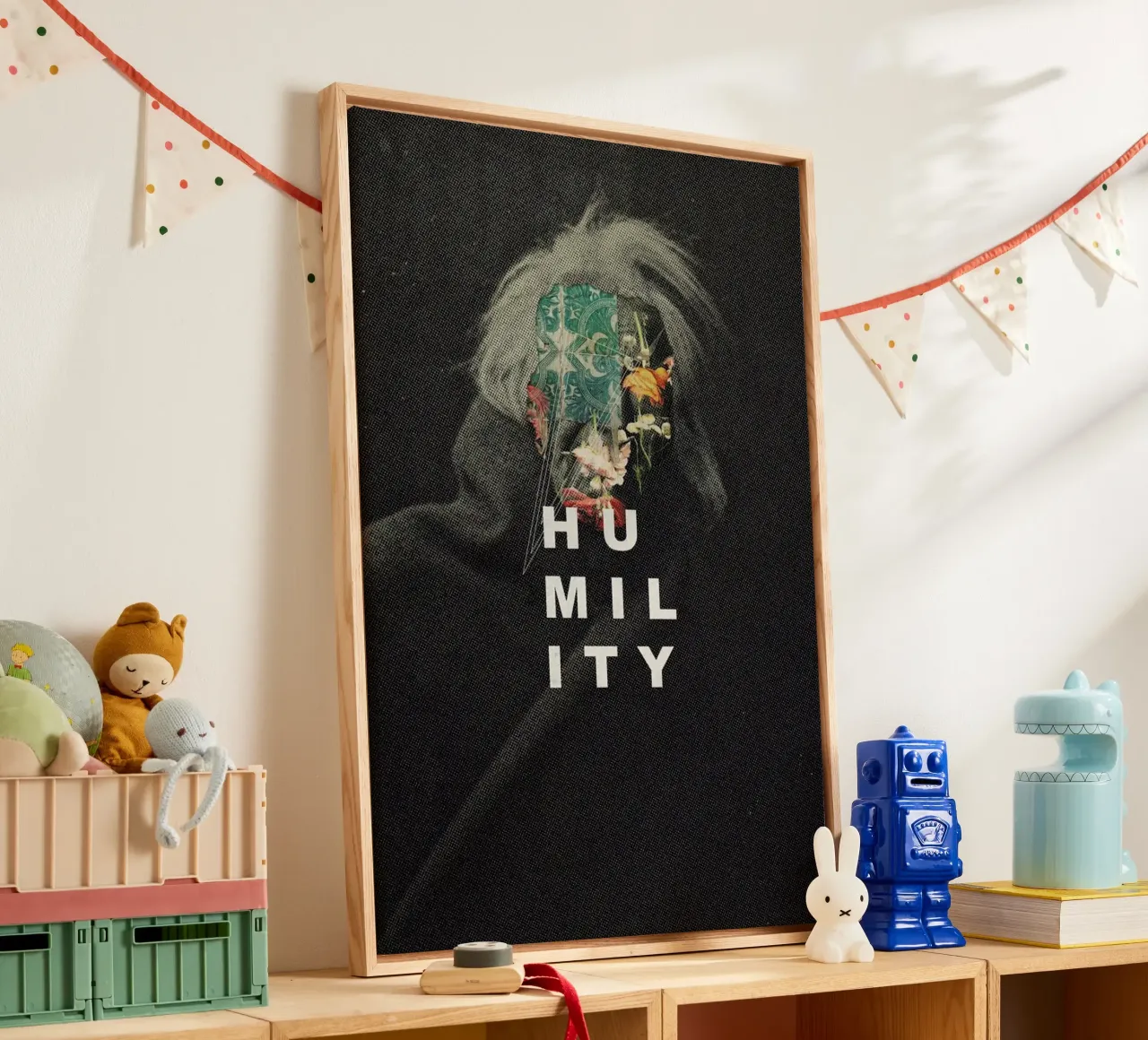 Humility tela da Frank Moth