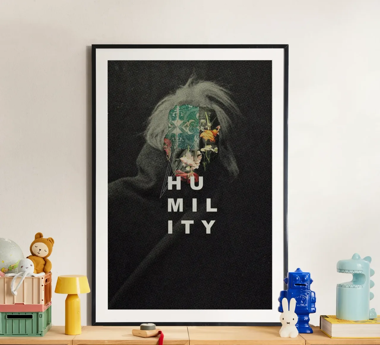 Humility poster da Frank Moth