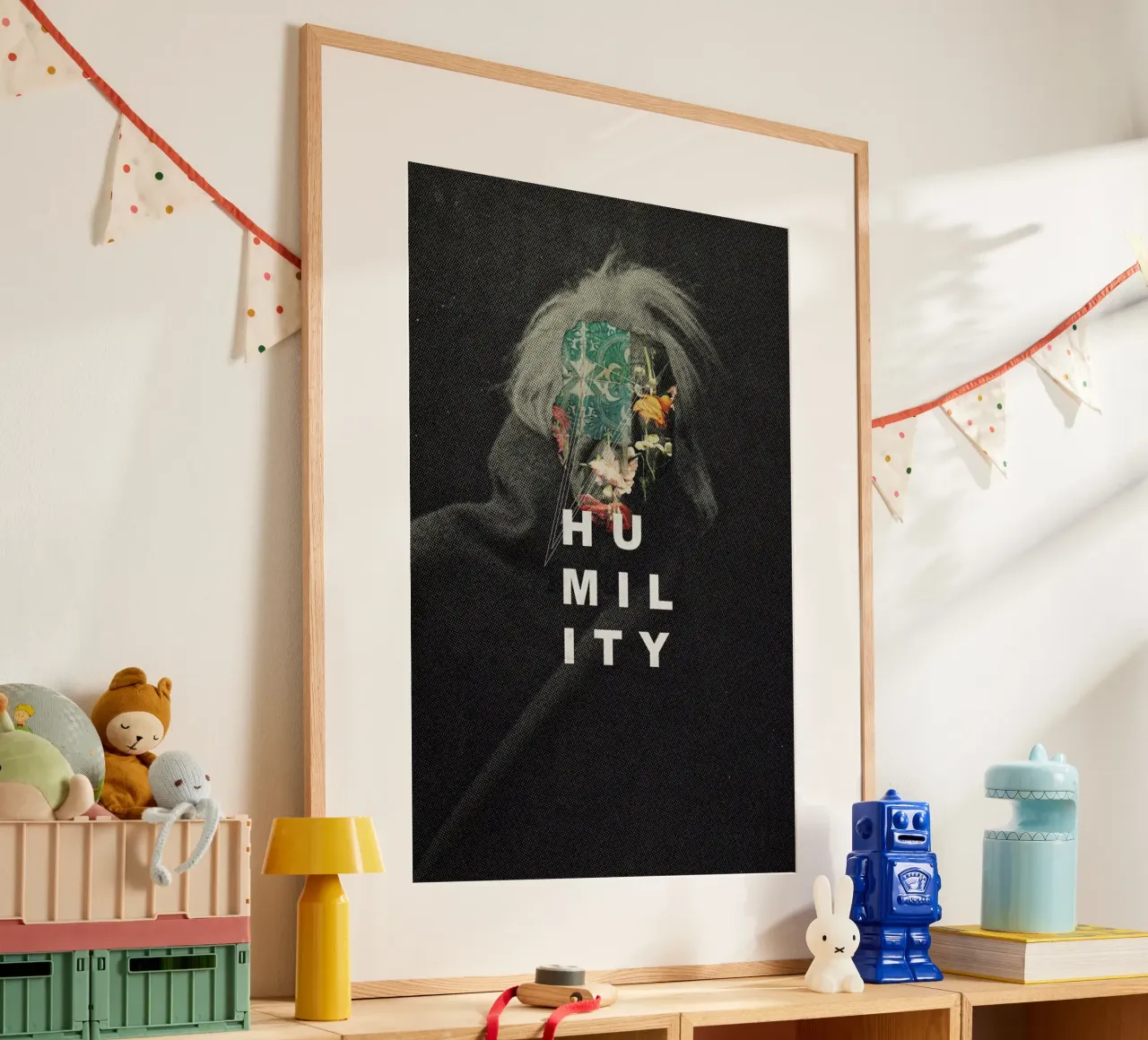 Humility poster da Frank Moth