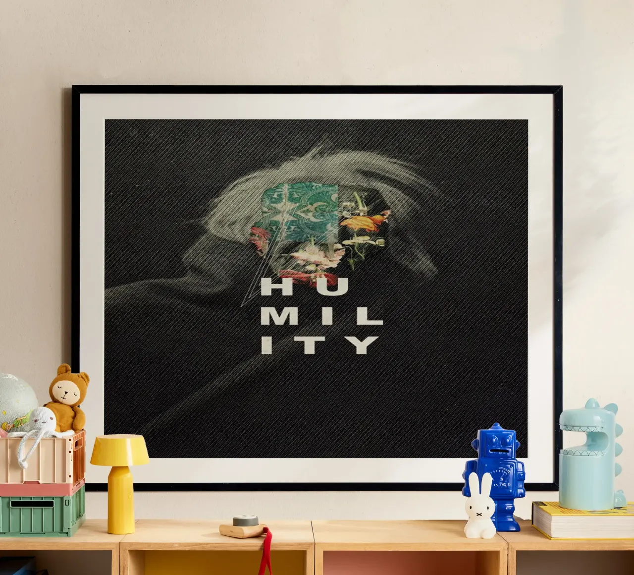 Humility poster da Frank Moth
