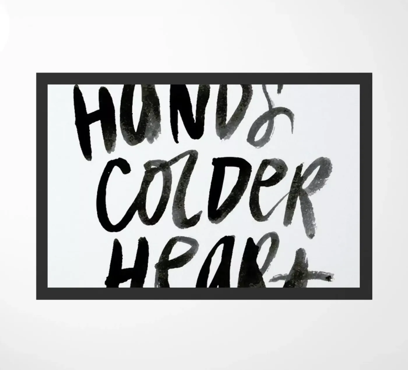 Cold Hands deurmat van Dead Language