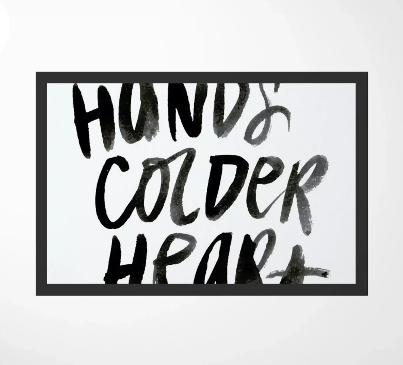 Cold Hands deurmat van Dead Language