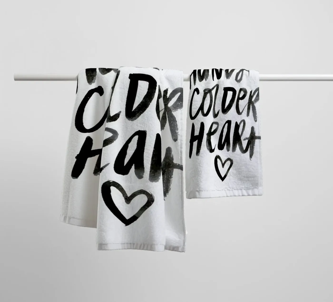 Cold Hands towel by Dead Language