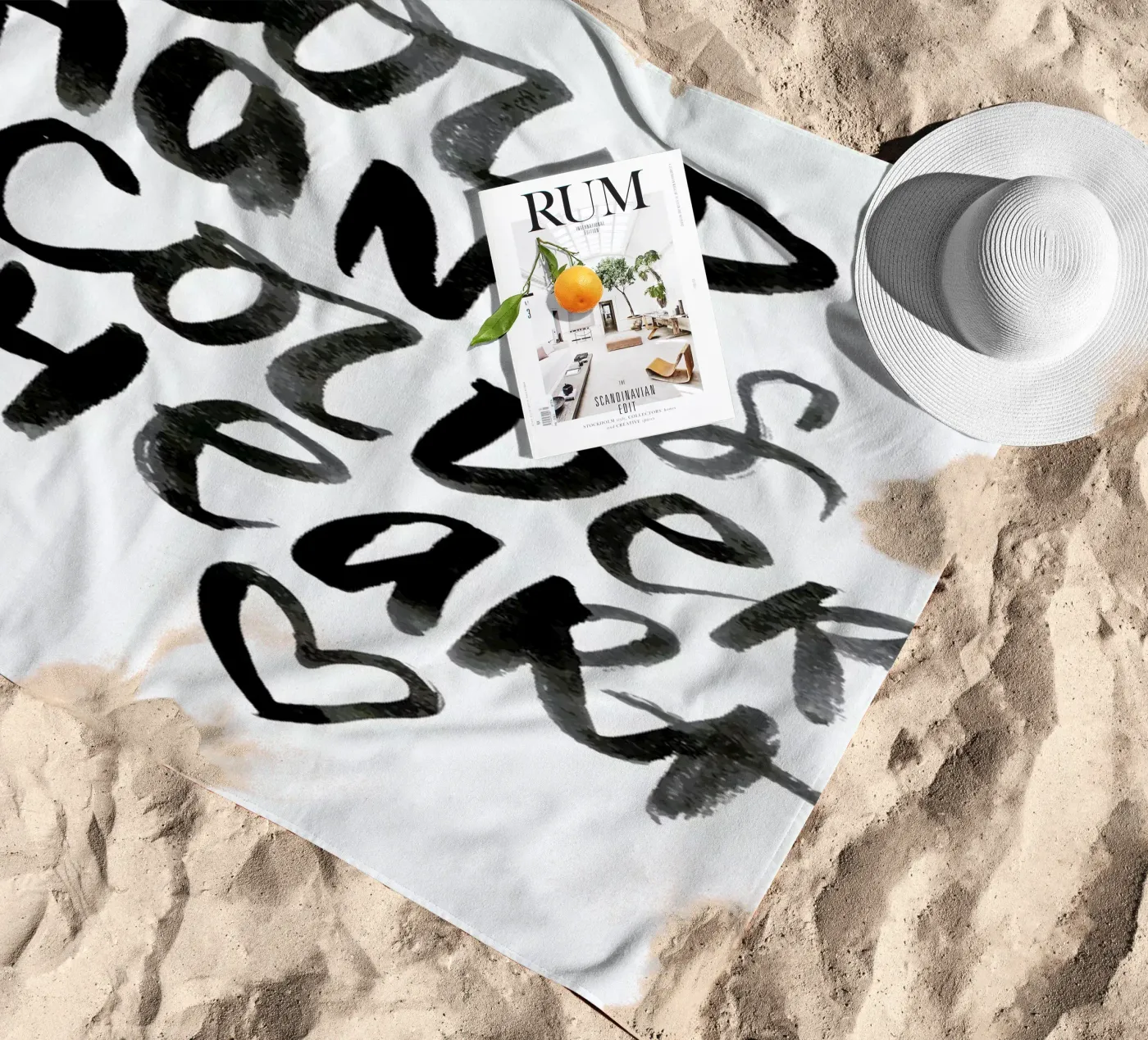 Cold Hands strandhanddoek van Dead Language