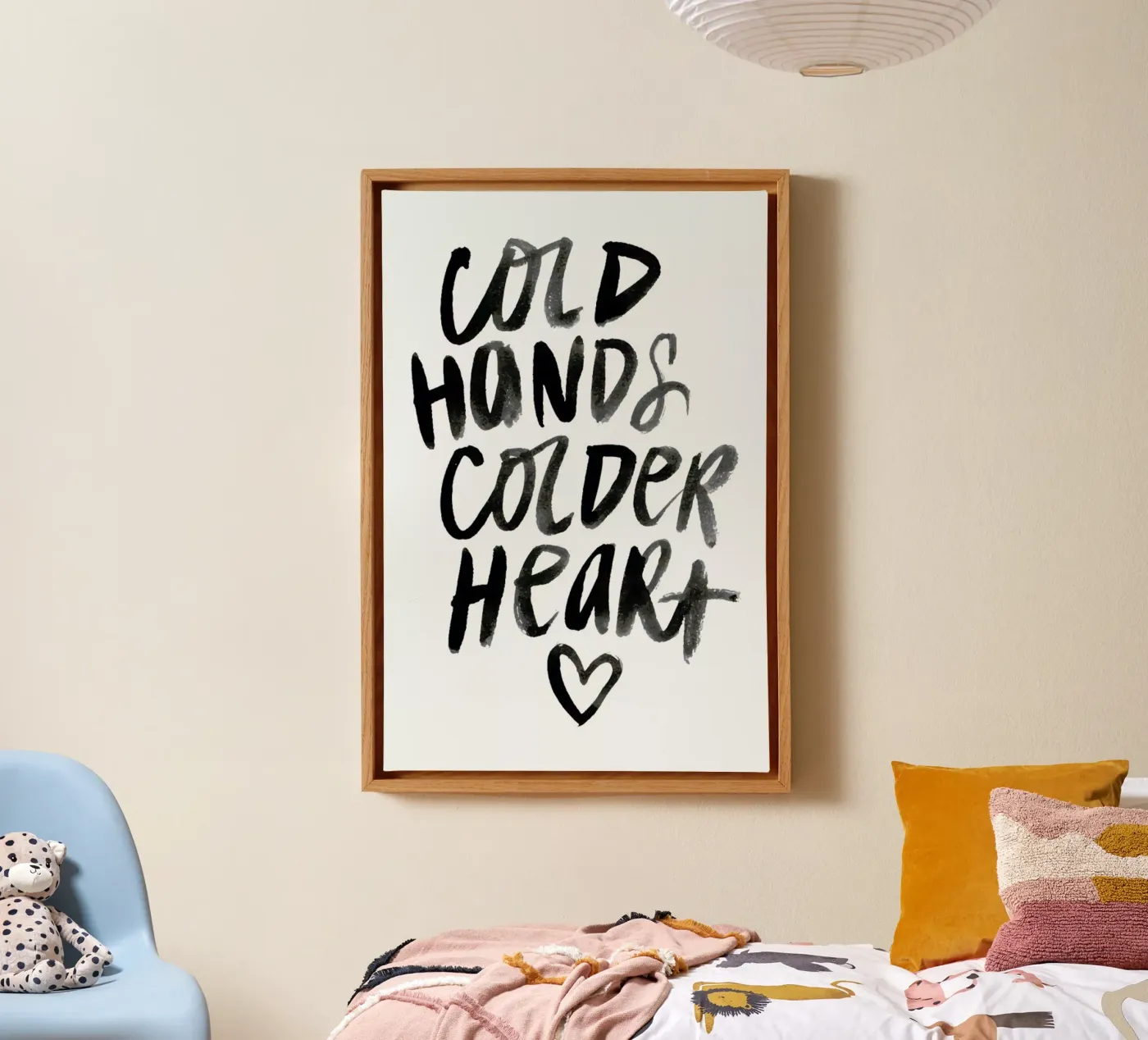 Cold Hands canvas by Dead Language