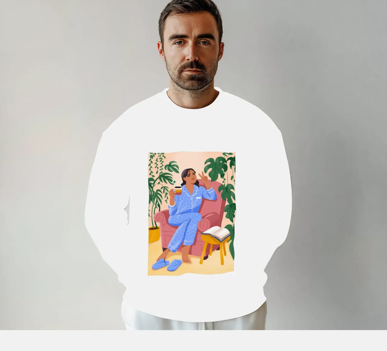 Una routine mattutina rilassata felpa da Prism Palette