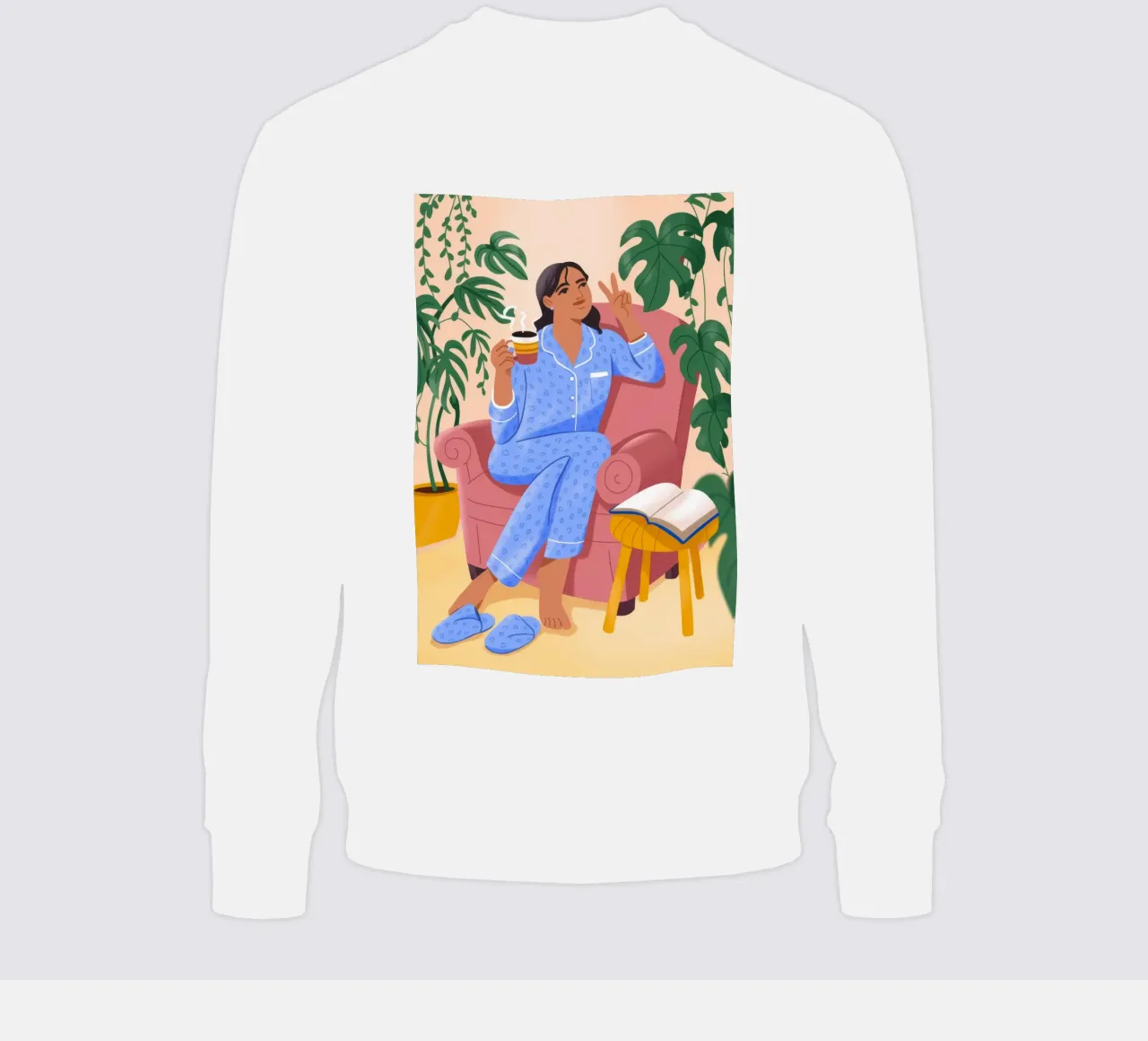 Una routine mattutina rilassata felpa da Prism Palette