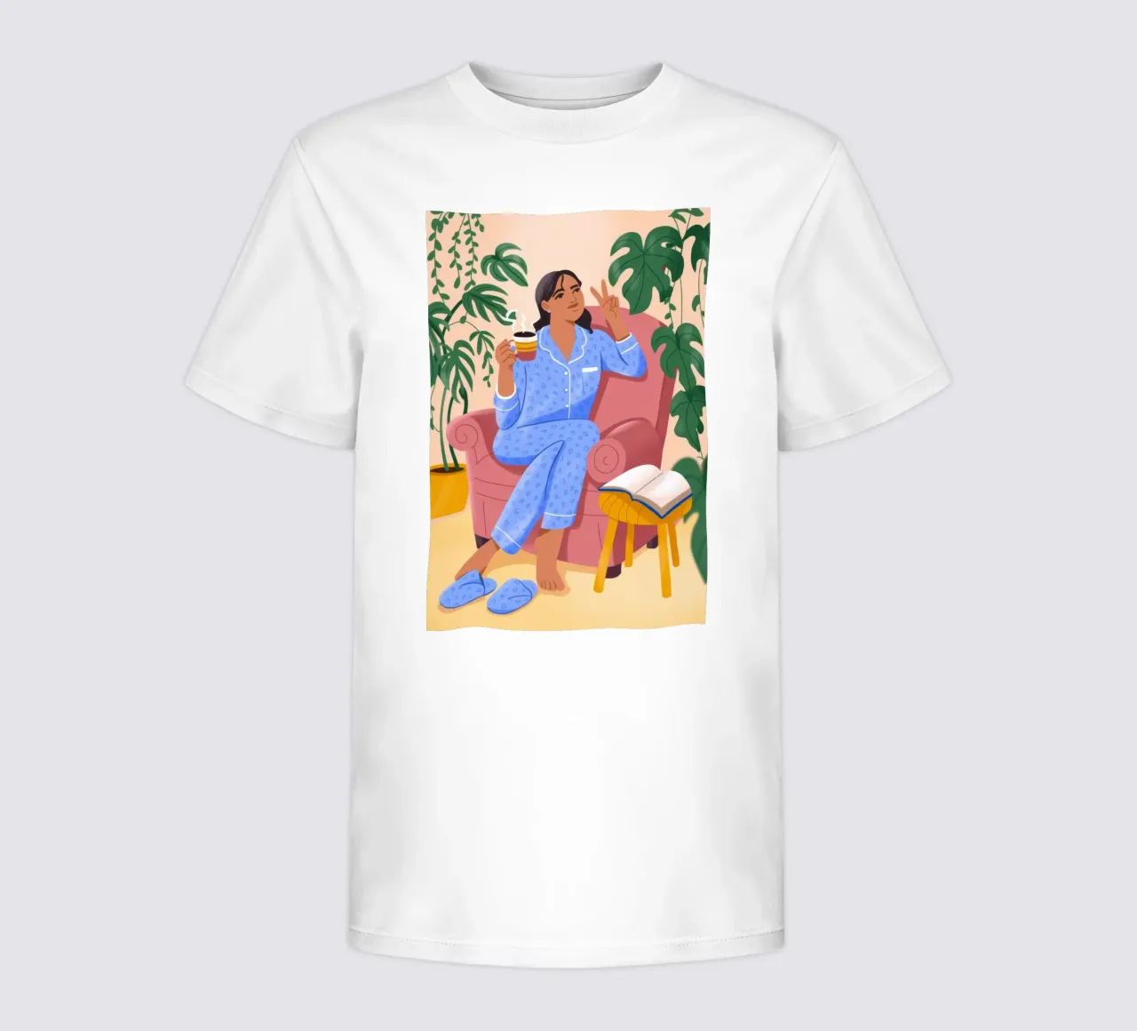 Entspannte Morgenroutine Kinder T-Shirt von Prism Palette